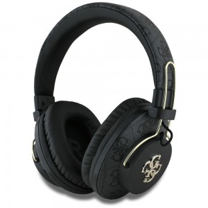 Guess Bluetooth Over-Ear Headphones ENC Metal 4G Logo Black