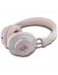 Guess Bluetooth Over-Ear Headphones ENC Metal 4G Logo Pink
