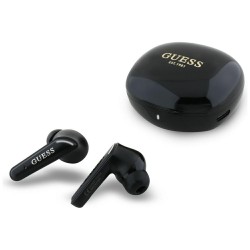 Guess Bluetooth In-Ear TWS Electroplated Black Headphones
