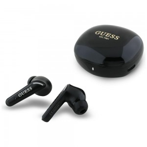 Guess Bluetooth In-Ear TWS Electroplated Black Headphones