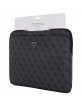 Guess Tasche Sleeve 14" 4G Zipper Pocket Triangle Logo Schwarz