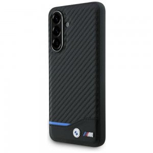 BMW Samsung A56 Hülle Case Cover M Carbon Schwrz