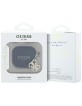 Guess AirPods 4 Case Cover Silicone Charm Black