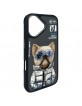 Nimmy iPhone 16 Case Cool & Cute 2.0 Dog Black