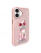Nimmy iPhone 16 Case Glasses Cool Cat Pink