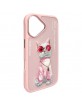 Nimmy iPhone 16 Case Glasses Cool Cat Pink