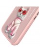 Nimmy iPhone 16 Case Glasses Cool Cat Pink