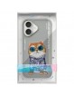 Nimmy iPhone 16 Case Glasses Cool Cat Gray
