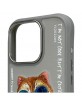 Nimmy iPhone 16 Pro Max Case Glasses Cool Cat Grey