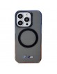 BMW iPhone 15 Pro Max Hülle Case MagSafe Signature Grau