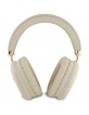 Guess Bluetooth Over-Ear Headphones with Metallic Triangle Logo in Gold