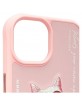 Nimmy iPhone 15 Case Glasses Cool Cat Pink