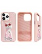 Nimmy iPhone 15 Pro Max Case Glasses Cool Cat Pink