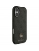 Guess iPhone 17 Hülle Case 4G Small Classic Logo MagSafe Schwarz