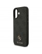 Guess iPhone 17 Hülle Case 4G Small Classic Logo MagSafe Schwarz