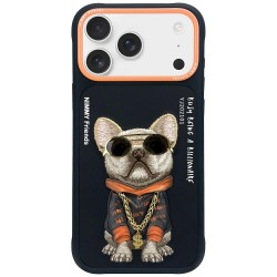 Nimmy iPhone 17 Pro Max Case Glasses Cool Dog Black