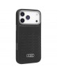 Audi iPhone 17 Pro Max Hülle Case GT Serie MagSafe Kunstleder Schwarz