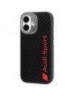 Audi iPhone 17 Hülle Case Cover R8 Carbon Sport Schwarz