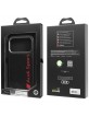 Audi iPhone 17 Pro Hülle Case Cover R8 Carbon Sport Schwarz
