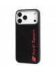 Audi iPhone 17 Pro Max Hülle Case Cover R8 Carbon Sport Schwarz