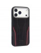 Audi iPhone 17 Pro Max Hülle Case Cover Echtleder MagSafe R8 Schwarz Rot