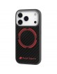 Audi iPhone 17 Pro Hülle Case Cover RSQ Carbon Sport MagSafe Schwarz