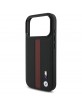 BMW iPhone 17 Pro Hülle Case M Power MagSafe Perforated Stripe Schwarz