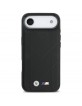 BMW iPhone 17 Air Hülle Case M Quilted Logo MagSafe Schwarz
