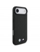 BMW iPhone 17 Air Hülle Case M Quilted Logo MagSafe Schwarz