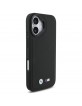 BMW iPhone 17 Hülle Case M Quilted Logo MagSafe Schwarz