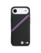 BMW iPhone 17 Air Case MagSafe M Perforated Tricolor Black