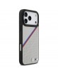 BMW iPhone 17 Pro Max Hülle Case MagSafe M Perforated Tricolor Grau