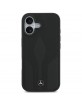 Mercedes iPhone 17 Hülle Case Echtleder The Move MagSafe Schwarz