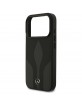 Mercedes iPhone 17 Pro Hülle Case Echtleder The Move MagSafe Schwarz