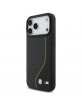 BMW iPhone 17 Pro Max Case Hülle M Line & Logo Carbon MagSafe Schwarz