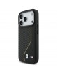 BMW iPhone 17 Pro Case Hülle M Line & Logo Carbon MagSafe Schwarz