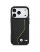 BMW iPhone 17 Pro Case Hülle M Line & Logo Carbon MagSafe Schwarz
