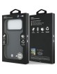 BMW iPhone 17 Pro Max Hülle Case M Quilted Logo MagSafe Grau