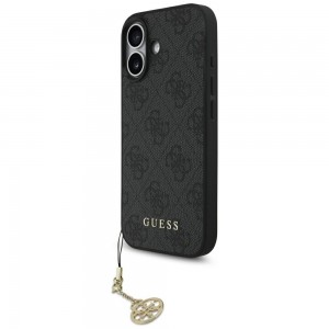 Guess iPhone 17 4G Charms MagSafe Case Black