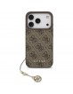 Guess iPhone 17 Pro 4G Charms MagSafe Case Brown