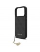 Guess iPhone 17 Pro 4G Charms MagSafe Case Black