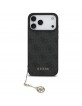 Guess iPhone 17 Pro Max Hülle 4G Charms MagSafe Case Schwarz