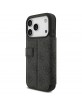 Guess iPhone 17 Pro Book Case Big Metal Logo 4G Black