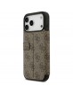 Guess iPhone 17 Pro Max Tasche Book Case Big Metal Logo 4G Braun