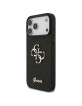 Guess iPhone 17 Pro Max Case Fixed Glitter 4G Big Black