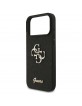 Guess iPhone 17 Pro Max Case Fixed Glitter 4G Big Black