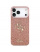 Guess iPhone 17 Pro Max Case Fixed Glitter 4G Big Pink