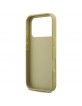 Guess iPhone 17 Pro Case Fixed Glitter 4G Big Gold