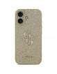 Guess iPhone 17 Hülle Case Fixed Glitter 4G Big Gold