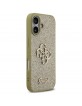 Guess iPhone 17 Hülle Case Fixed Glitter 4G Big Gold